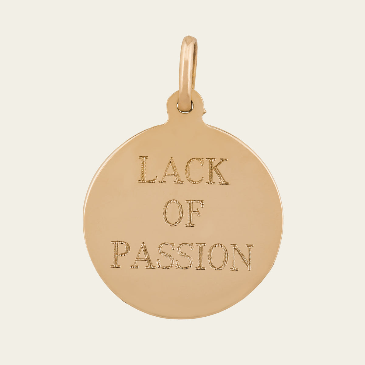 14k gold pendant