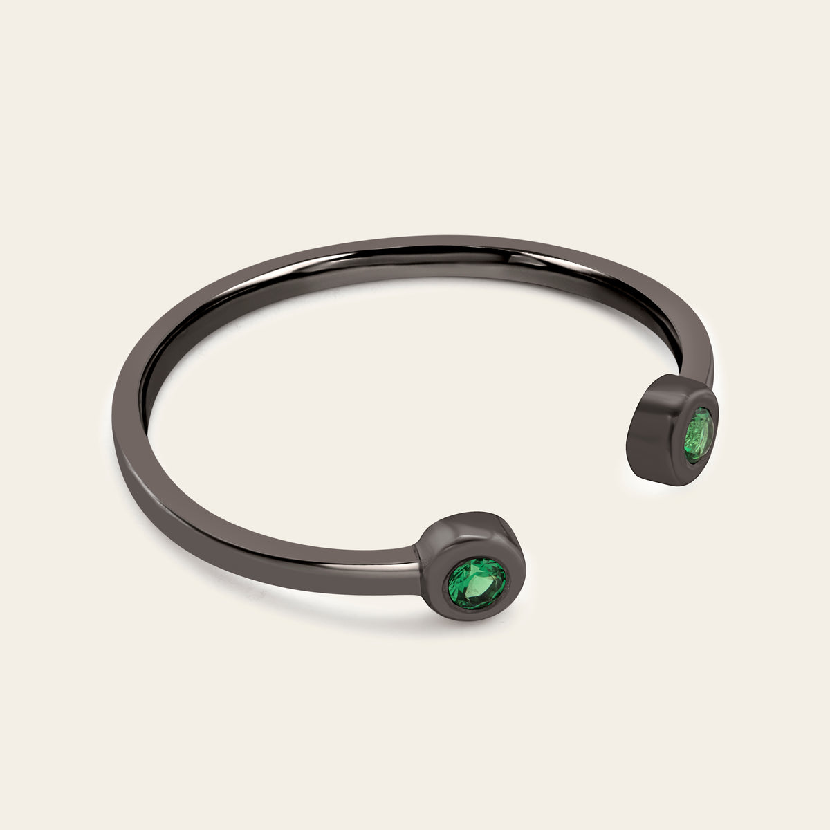 Fancy Gems Cuff Ring