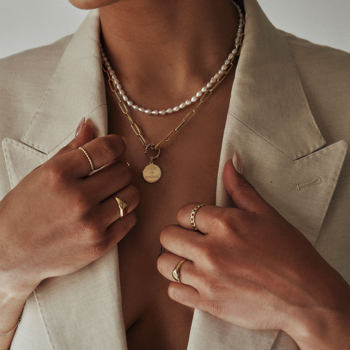 14k gold pendant