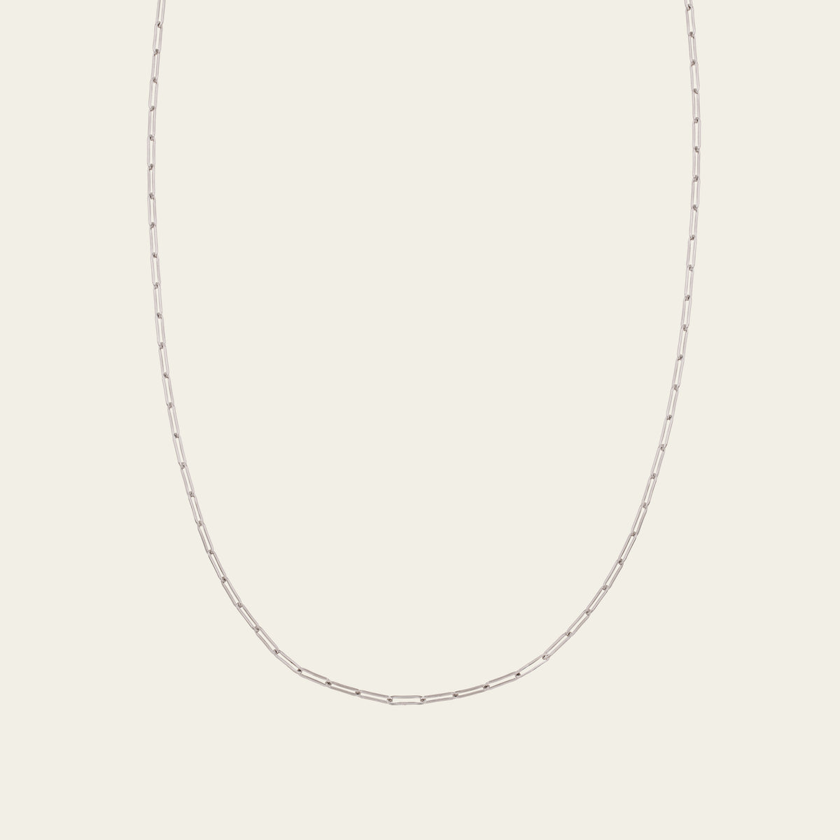 paperclip chain necklace