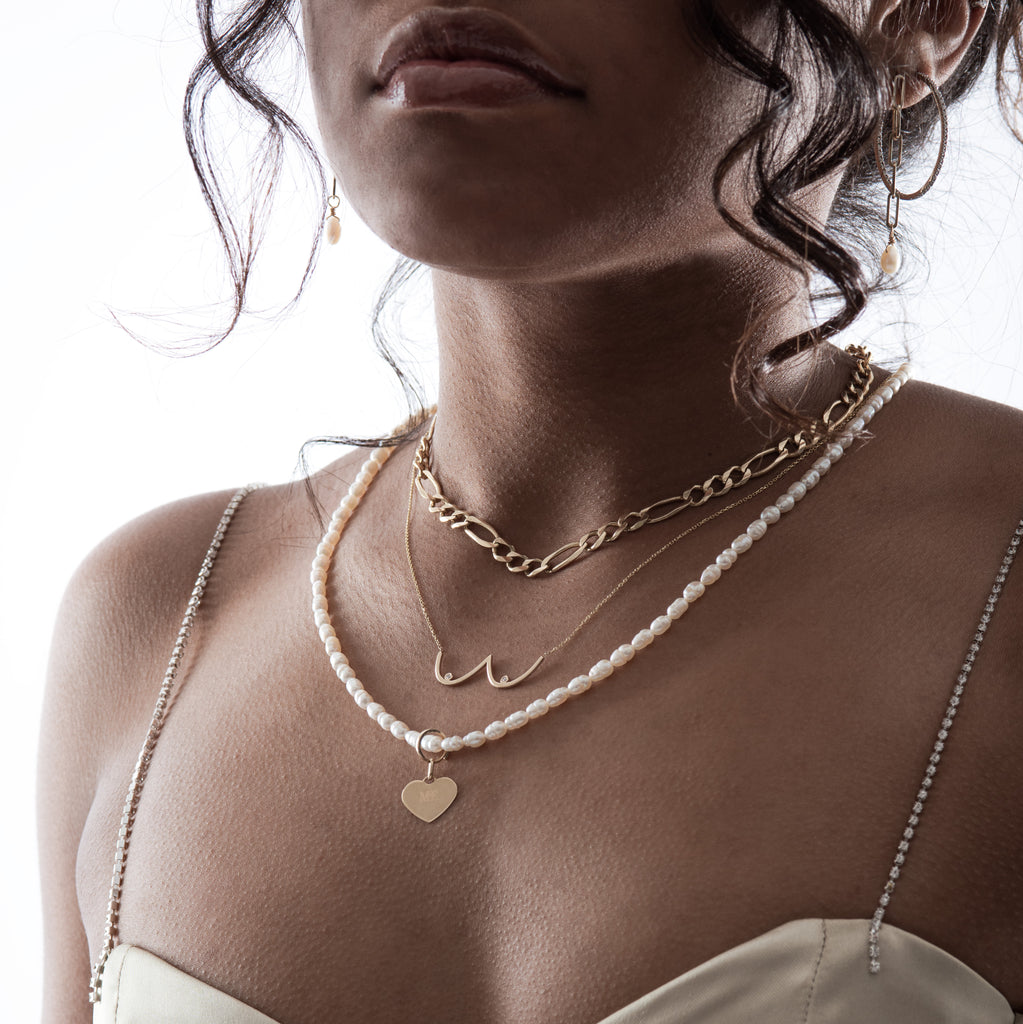 pearl baroque necklace
