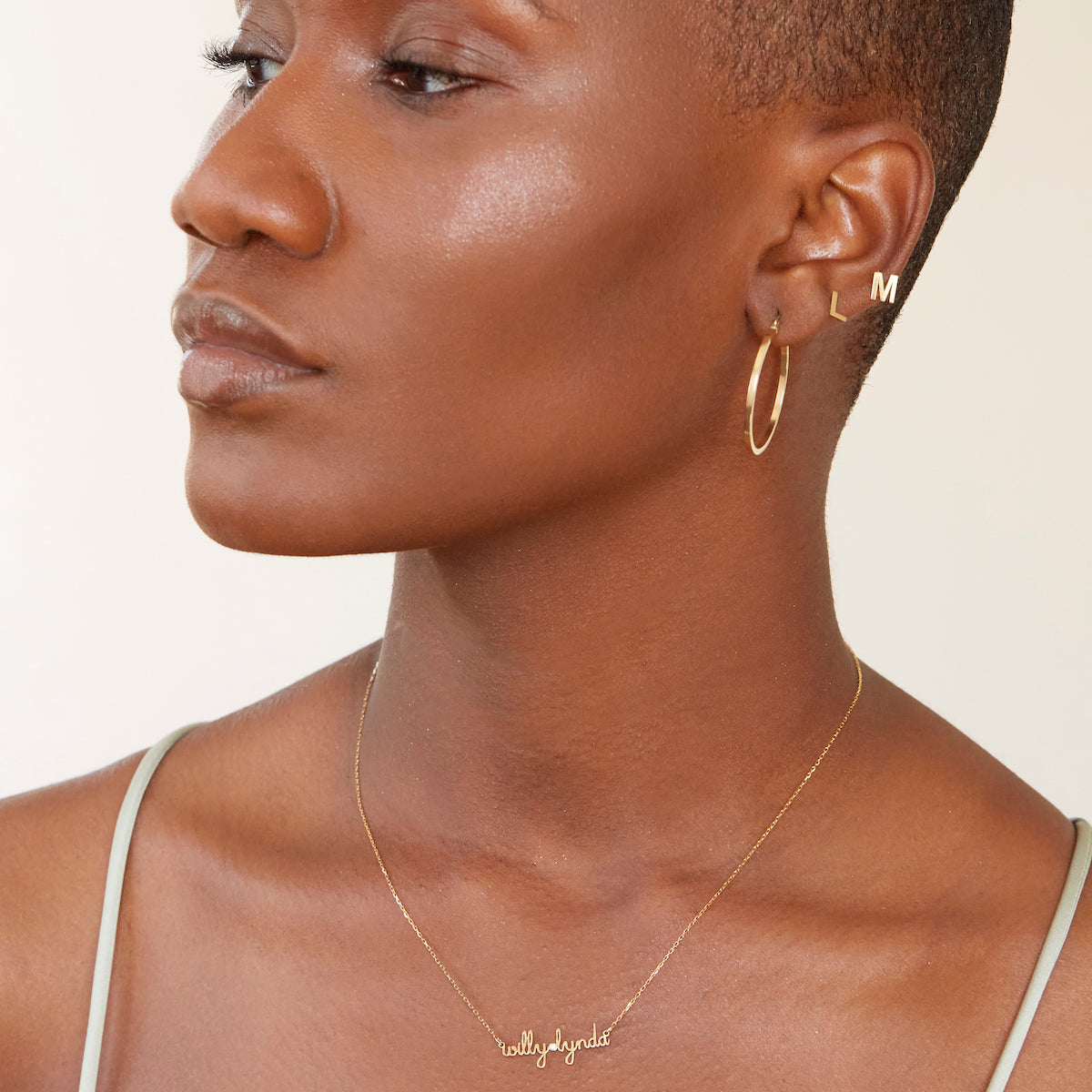 double name necklace