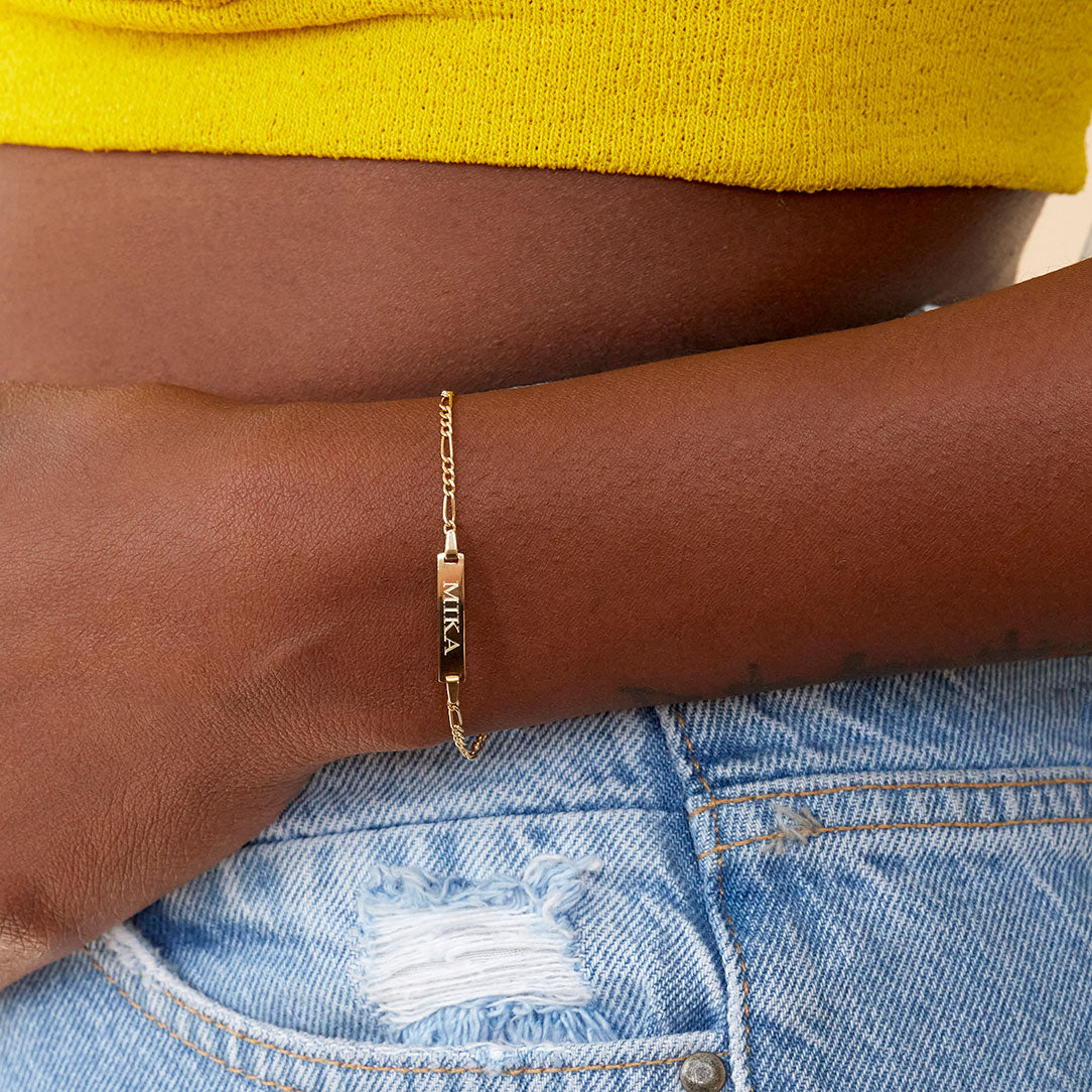 custom gold bracelet