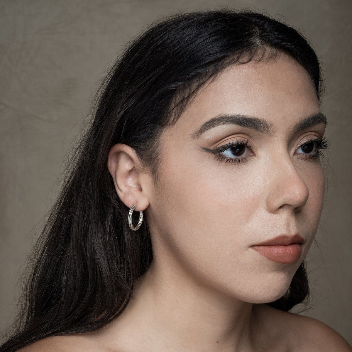 Sterling Silver Hoops