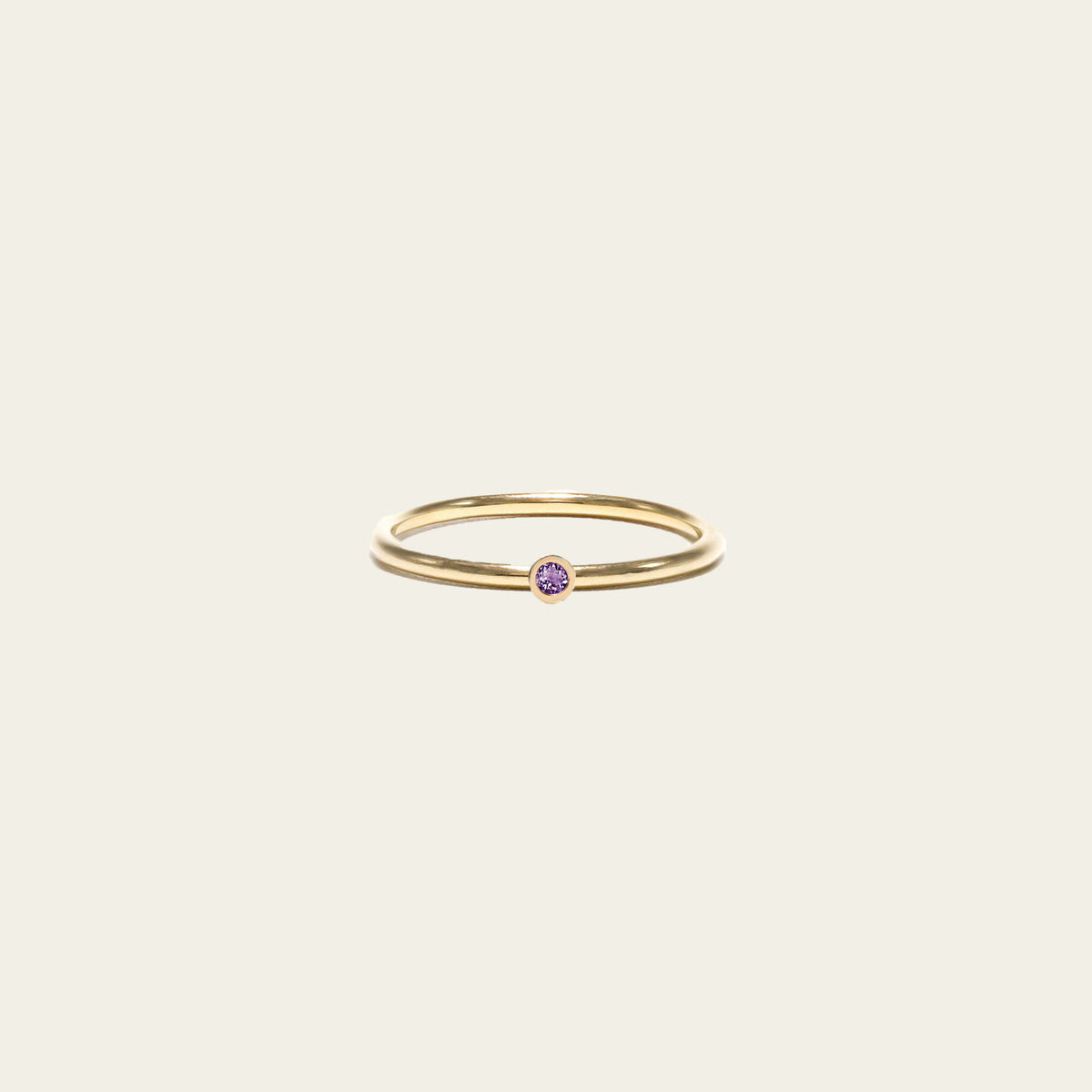 gold birthstone ring
