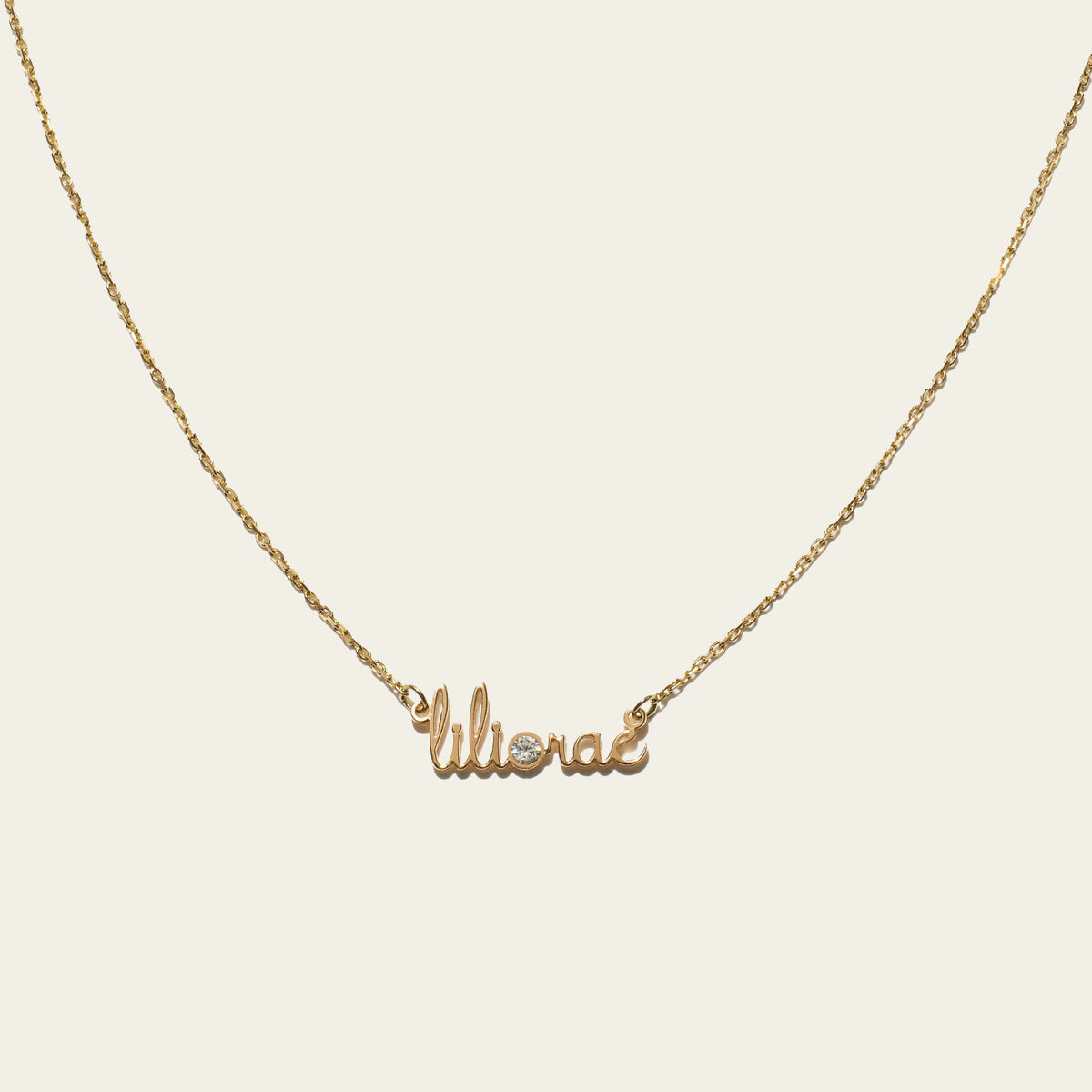 double name necklace