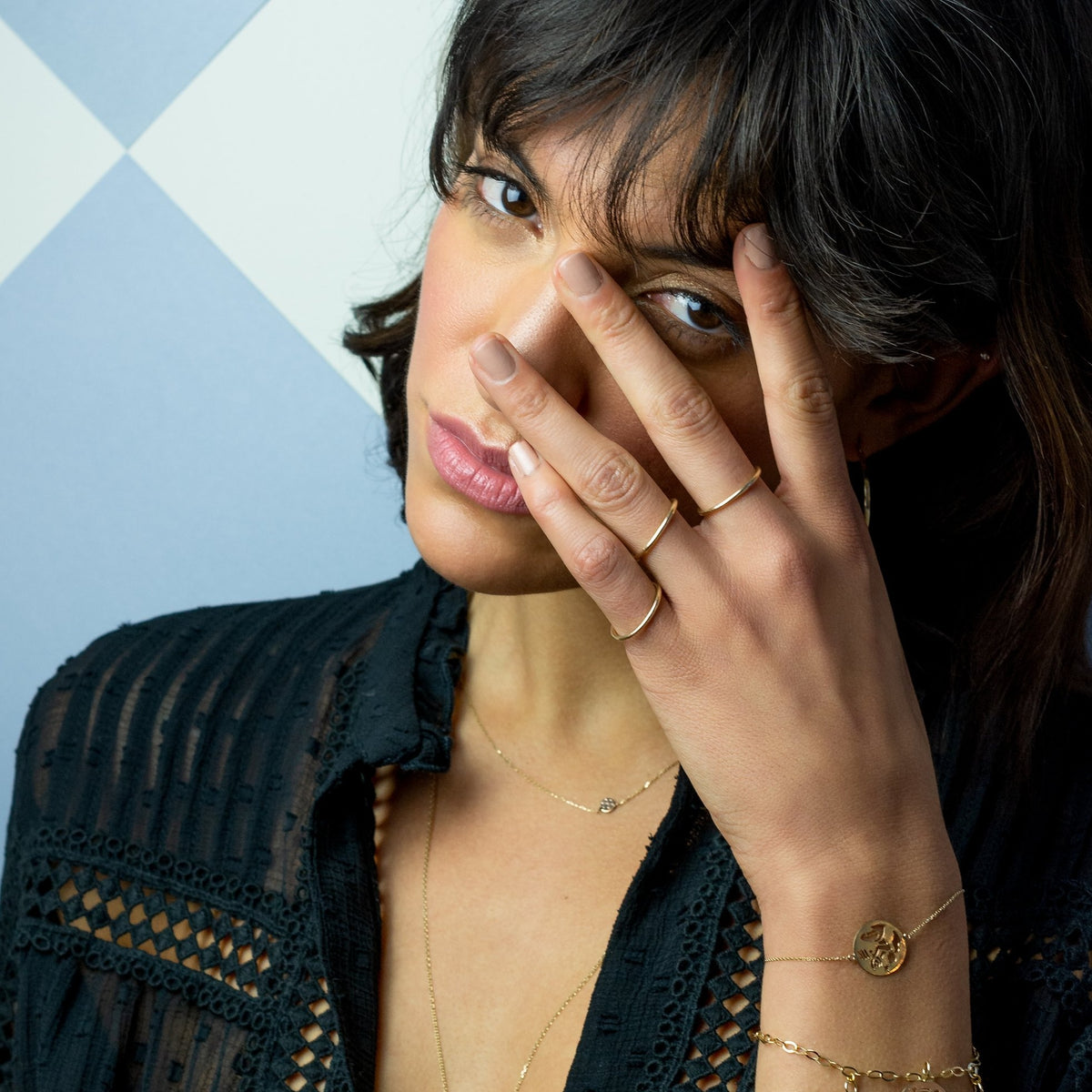 solid gold rings