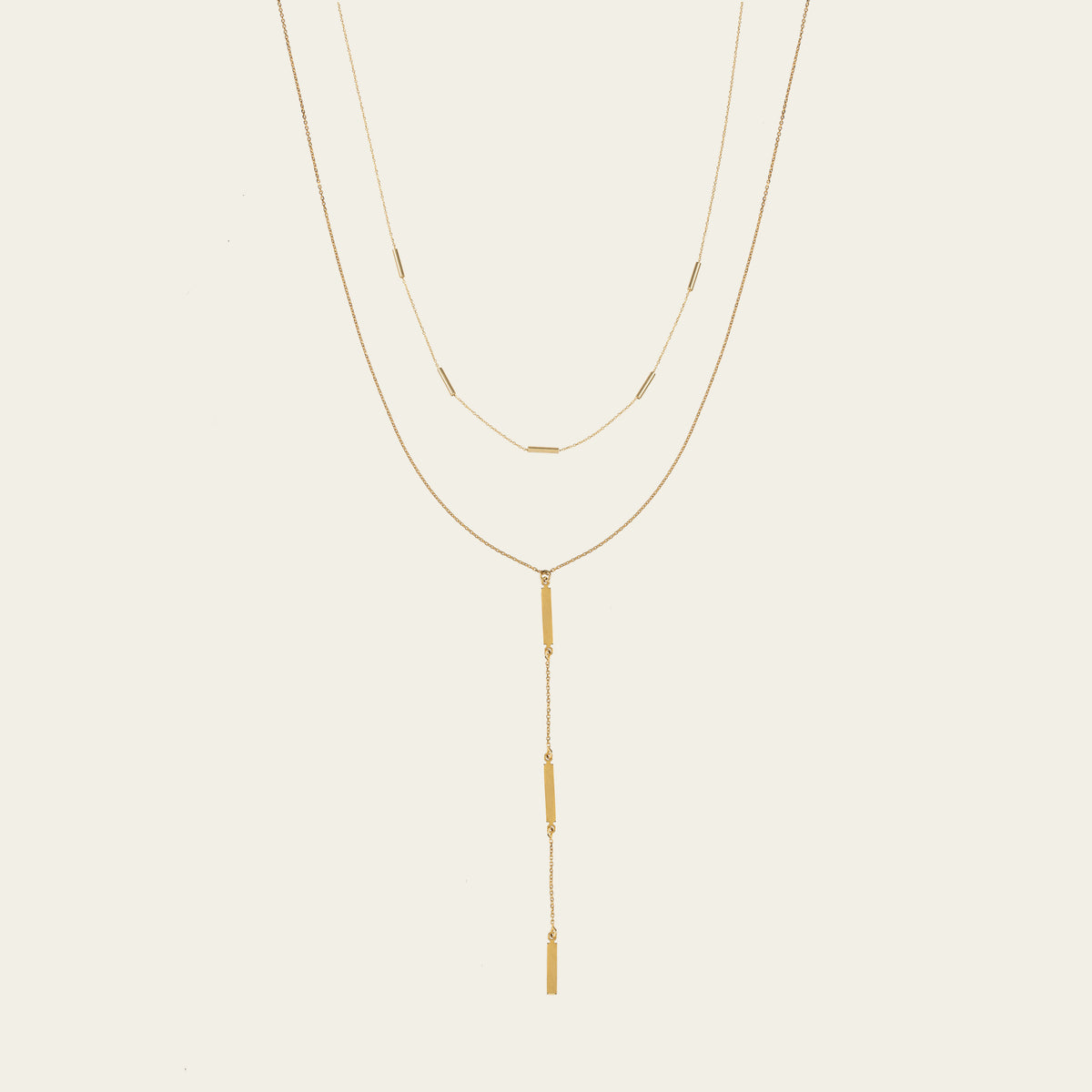 gold layering necklaces