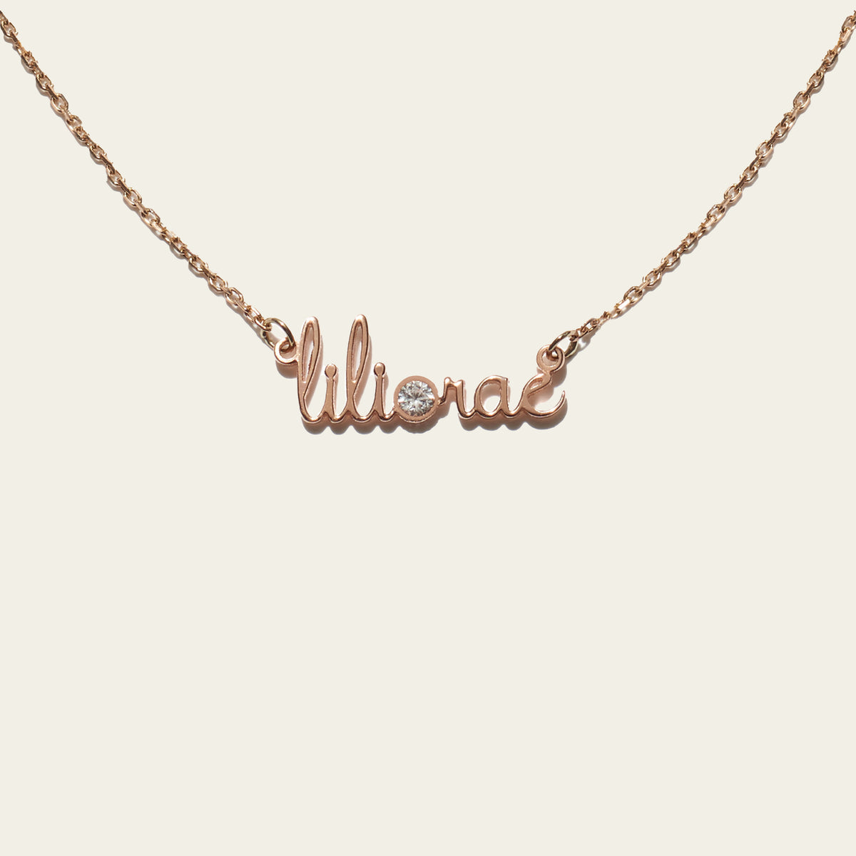 double name necklace