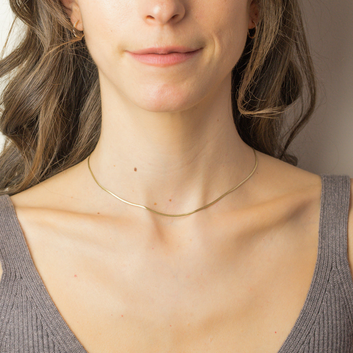 snake chain necklace
