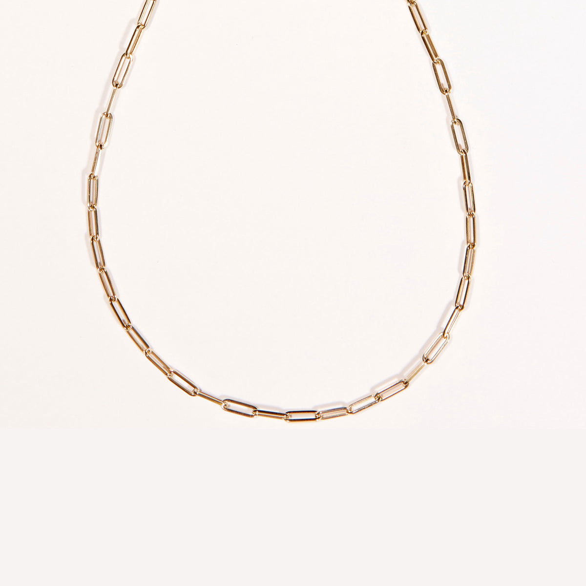 paperclip chain necklace