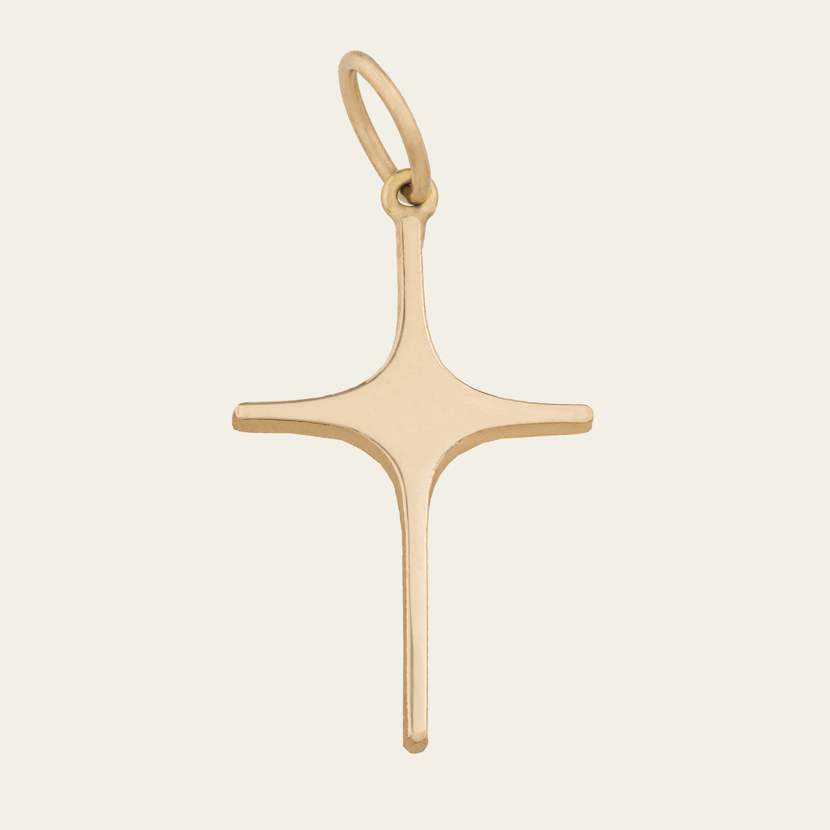 Gold or silver star shape pendant, yellow gold star pendant, sterling silver star pendant, star shape charm.