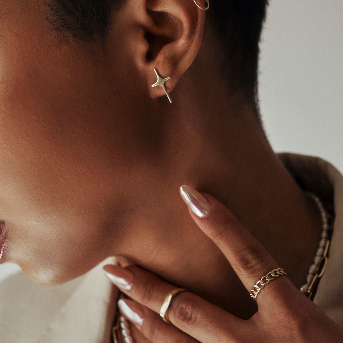 star stud earrings