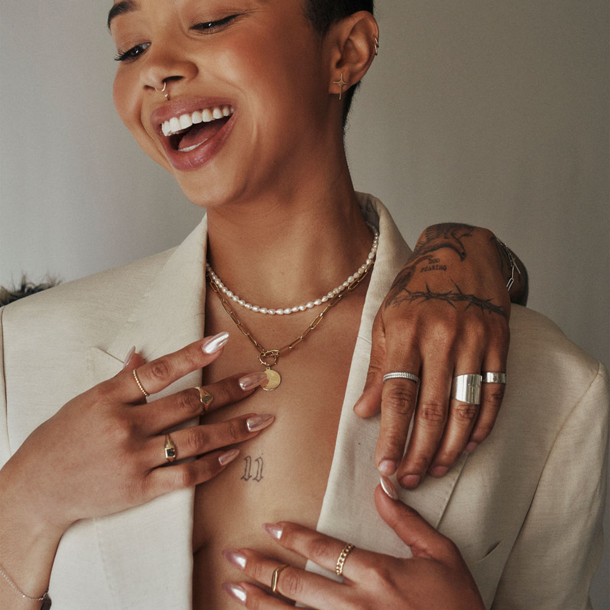 pearl baroque necklace