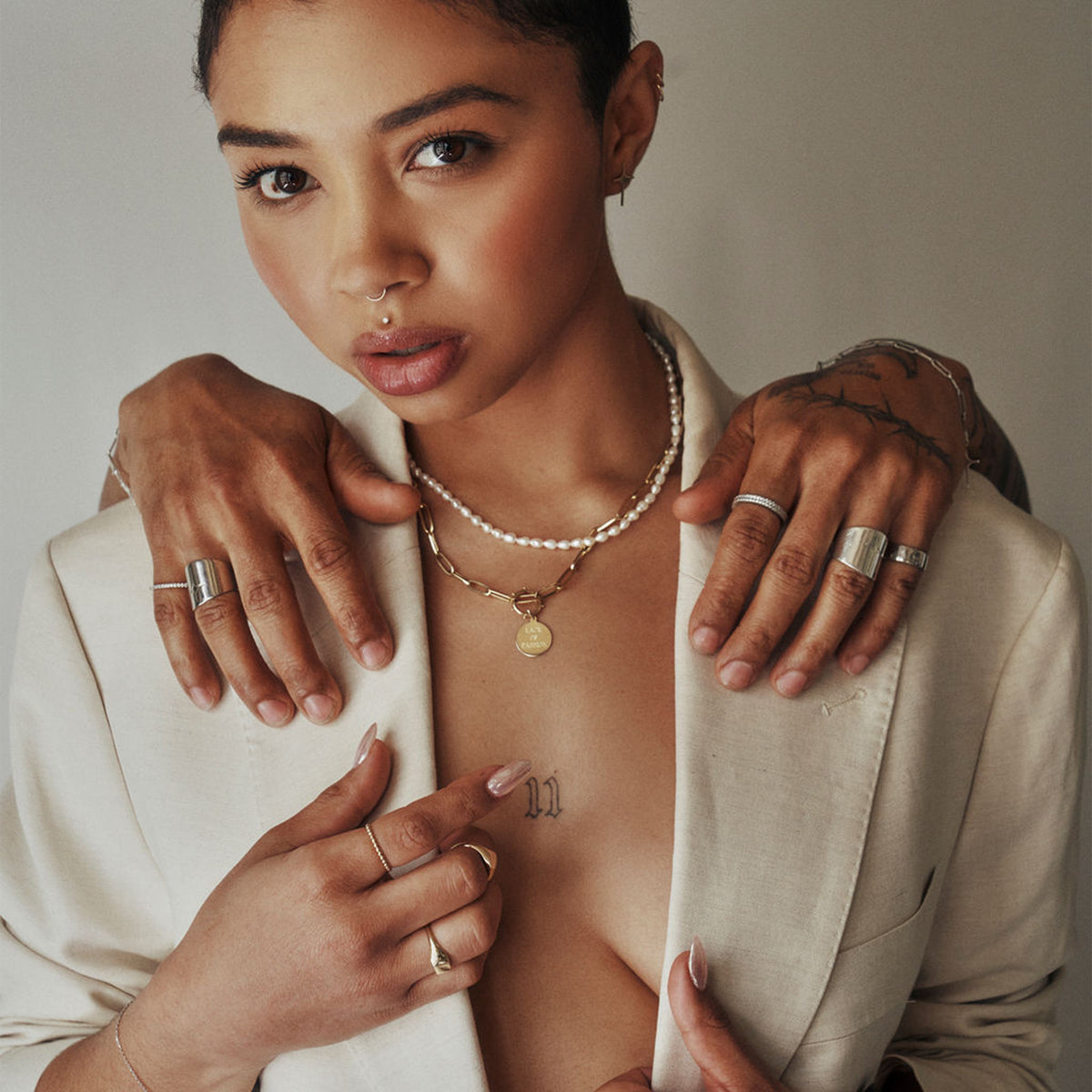 14k gold pendant
