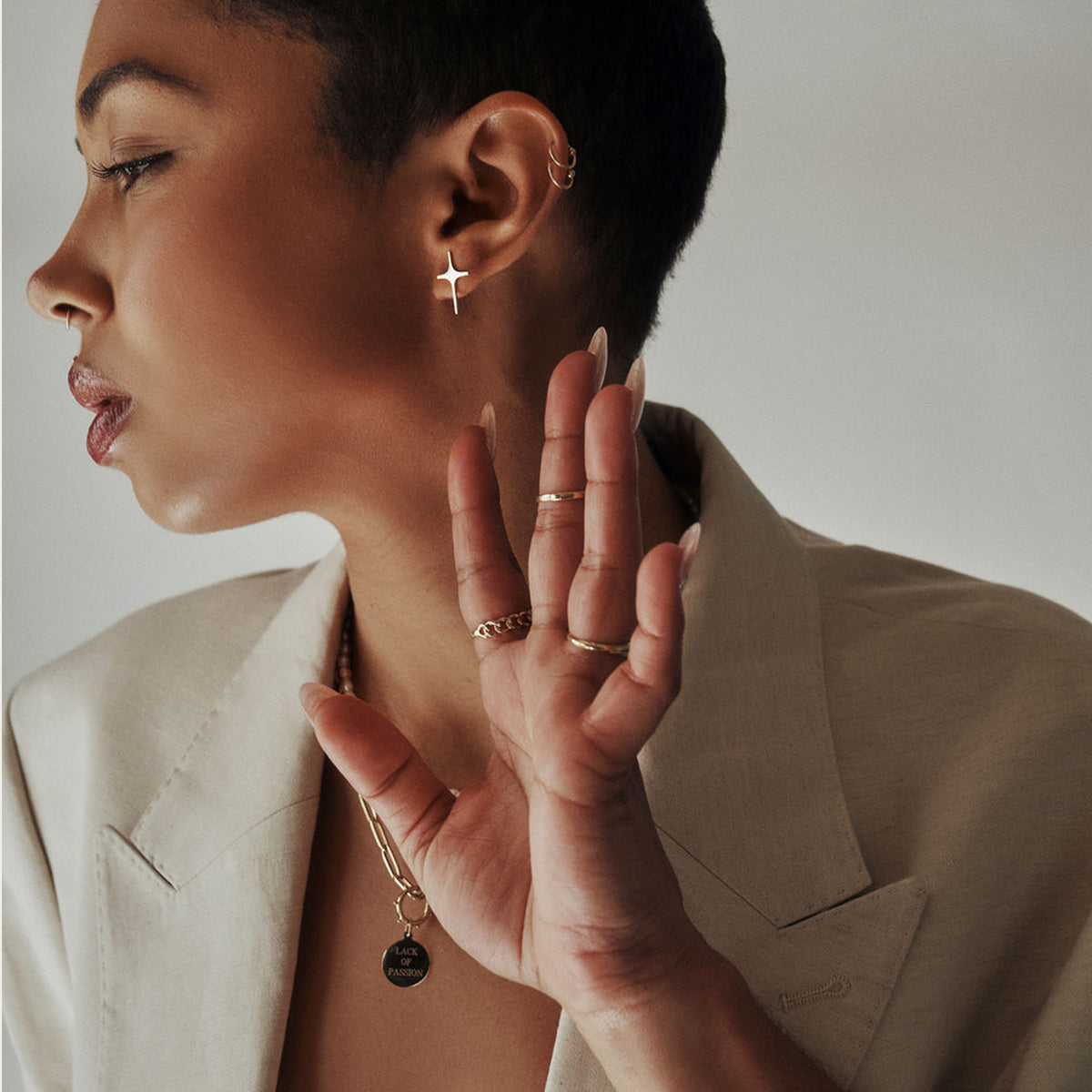 star stud earrings