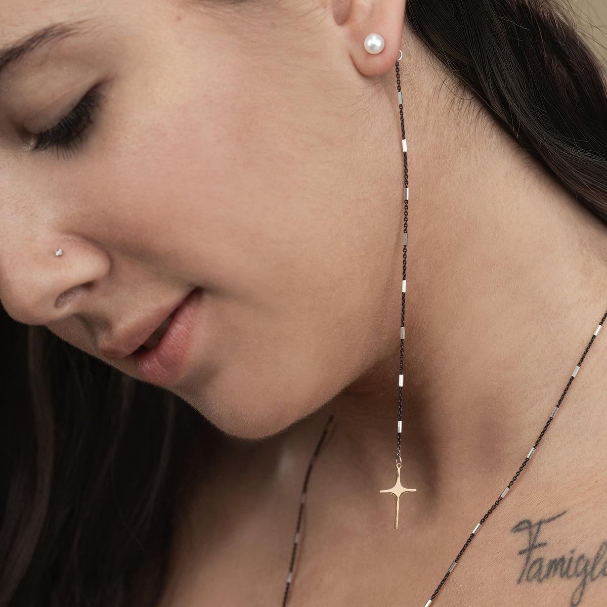 link chain earring