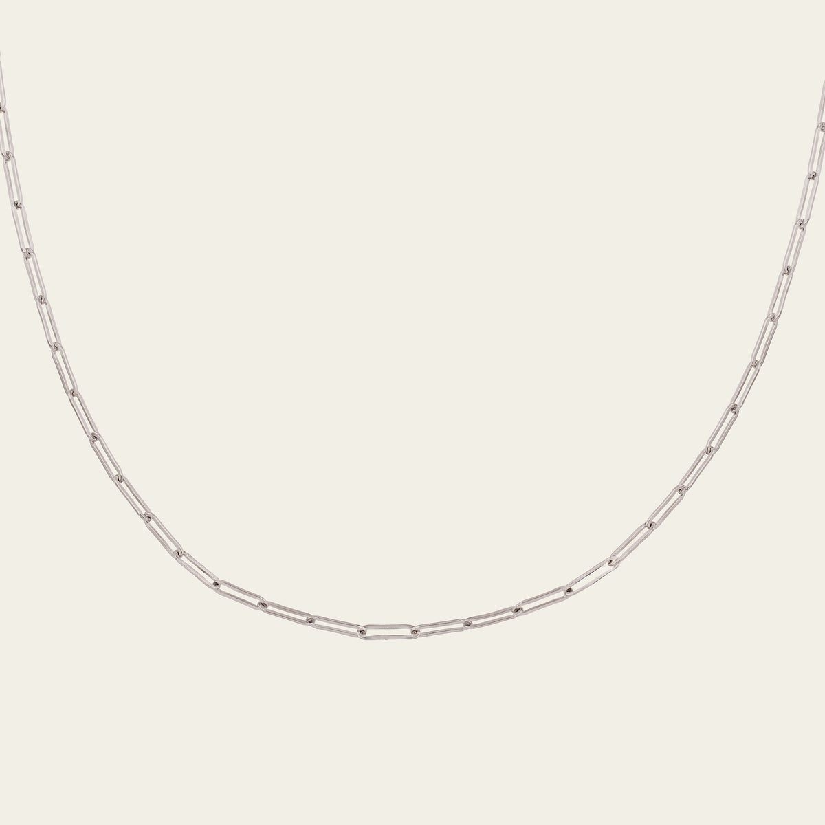 paperclip chain necklace