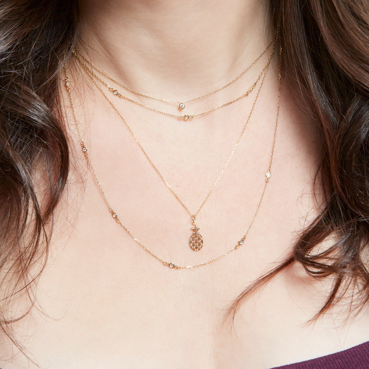 pineapple charm