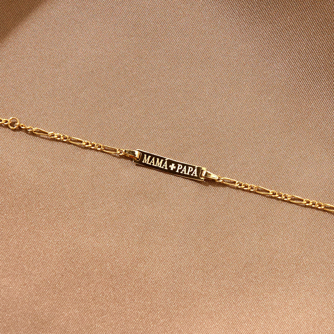 custom gold bracelet