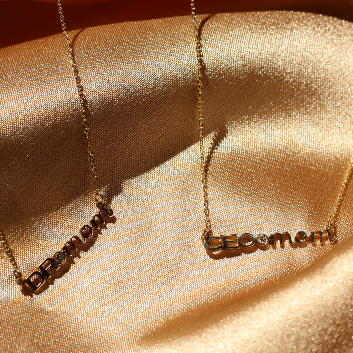 double name necklace