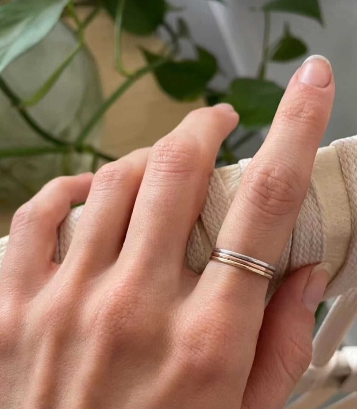 white gold bands
