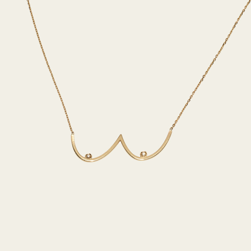 CM boobs in solid gold
