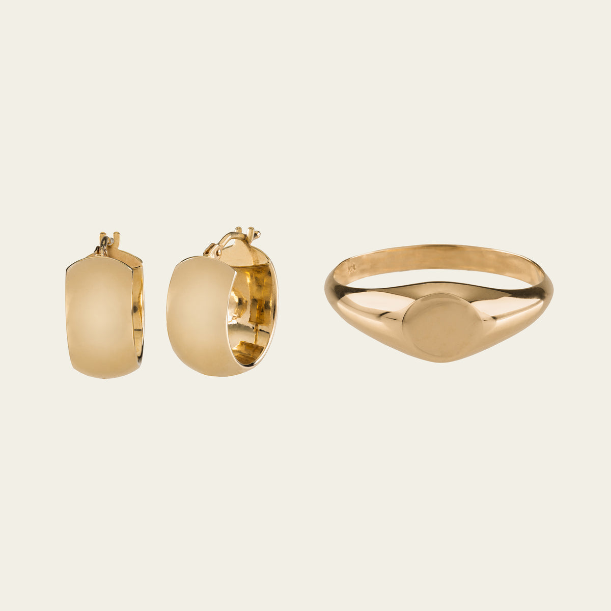 Gold Ring Set