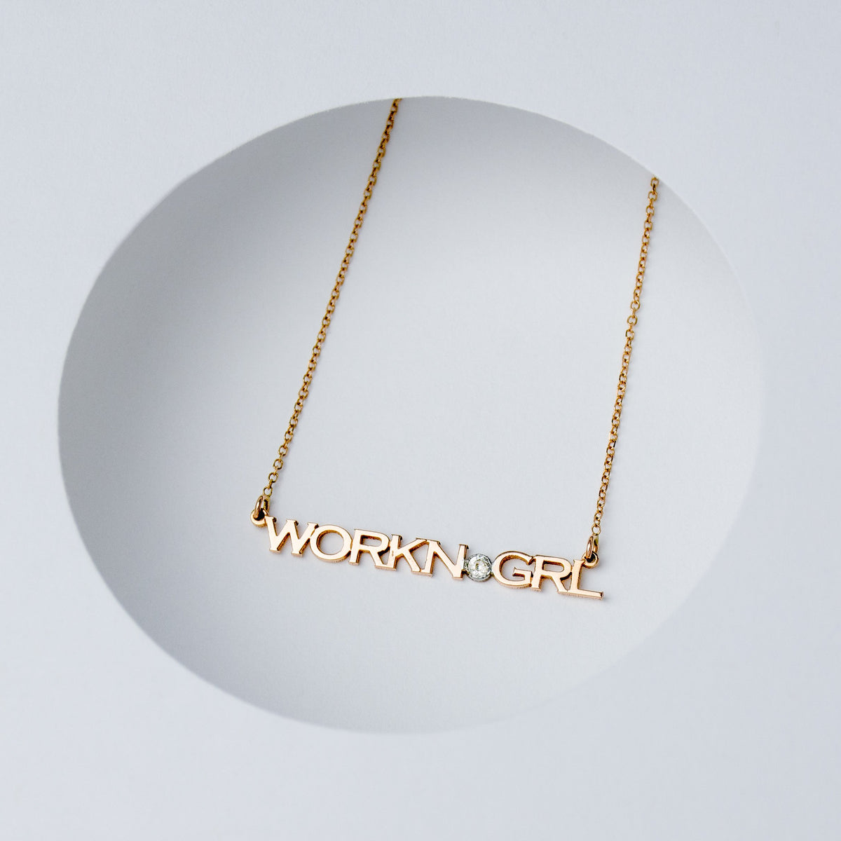 double name necklace