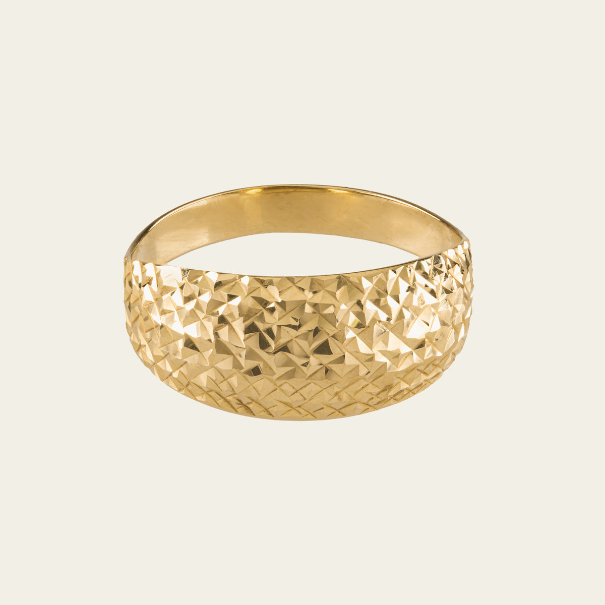 gold earrings and ring set