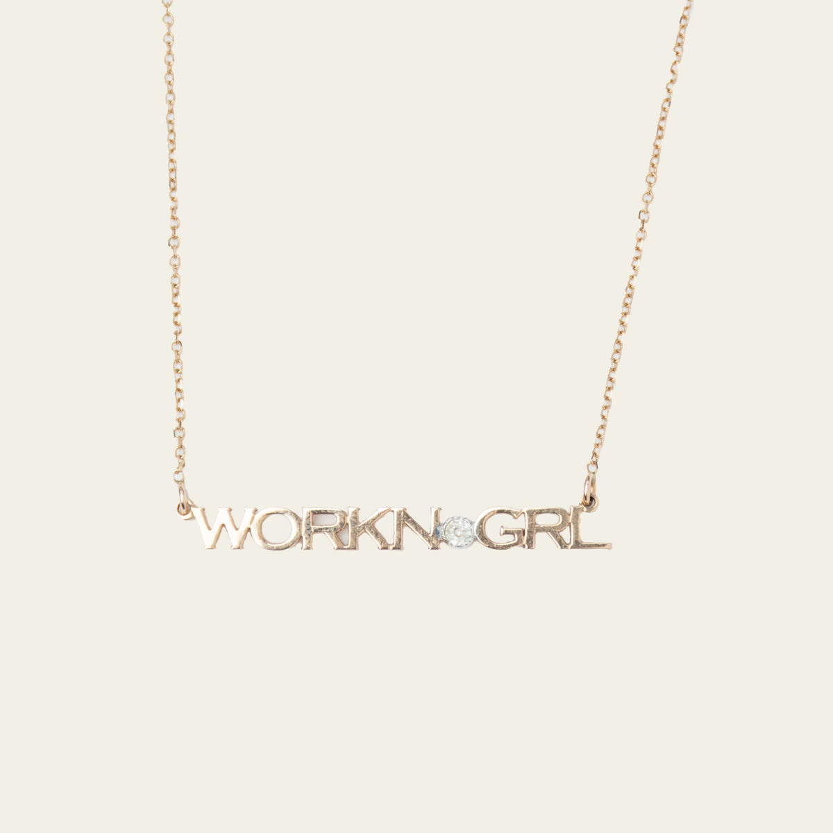double name necklace