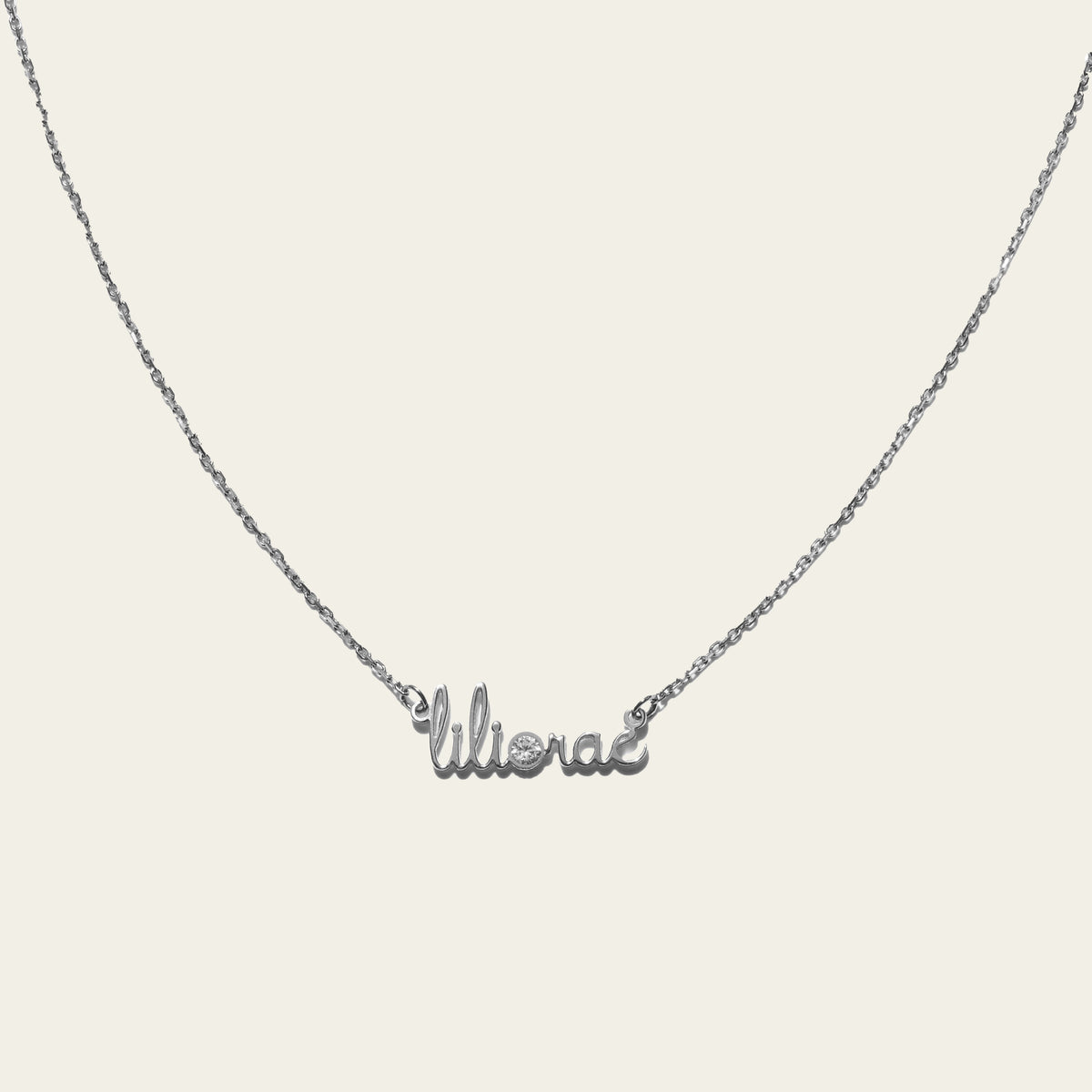 double name necklace