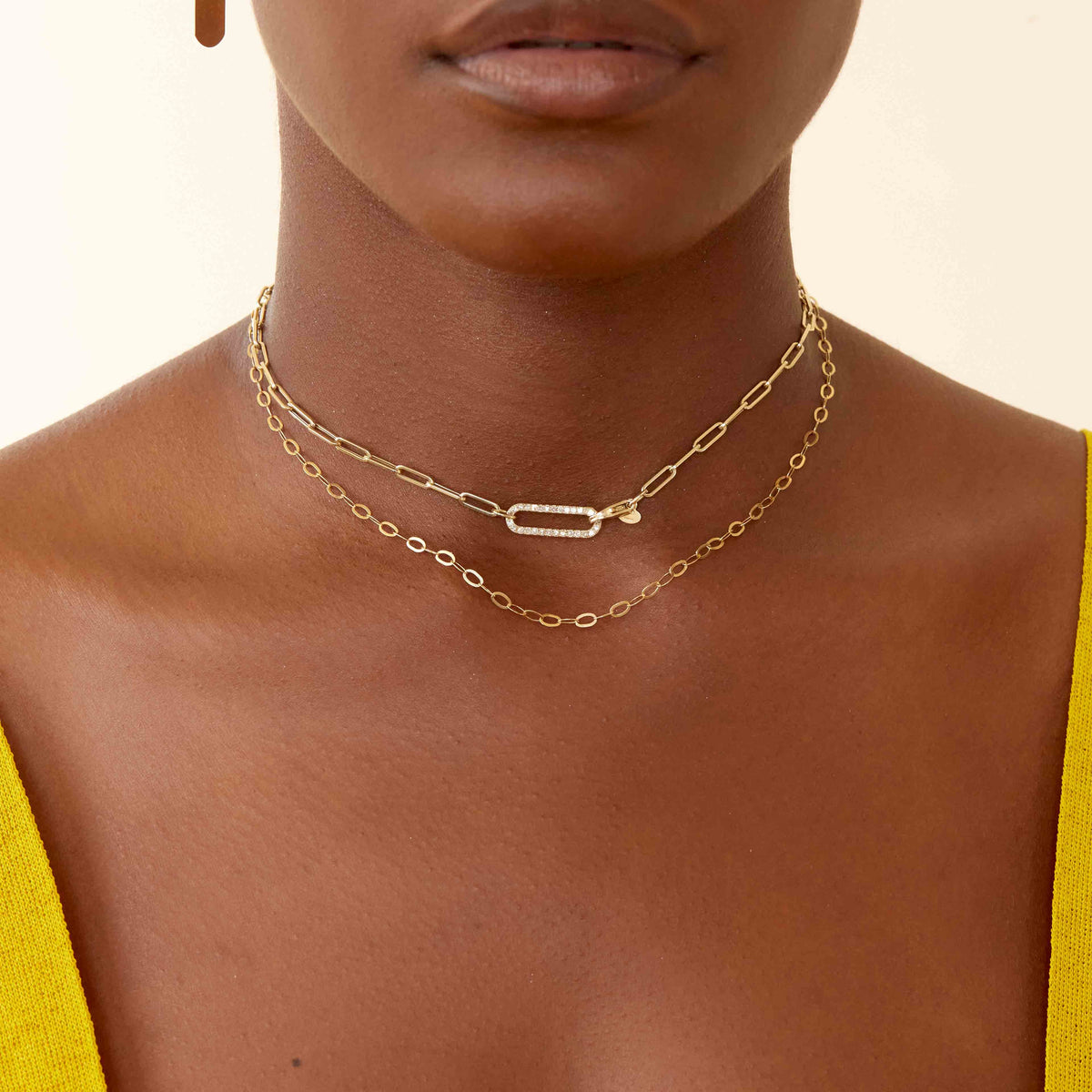 real gold chain necklace