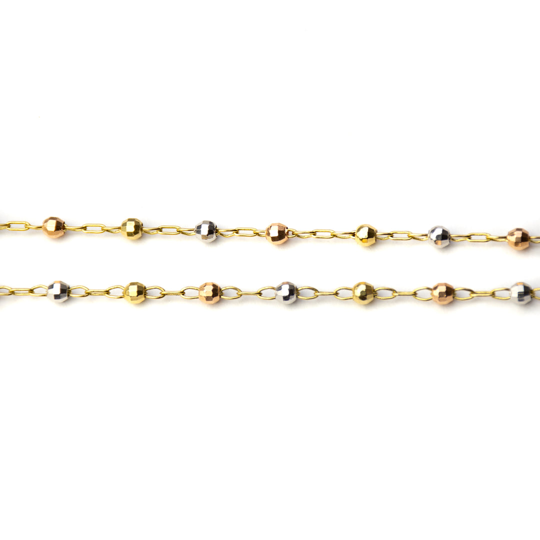 gold rosary necklace