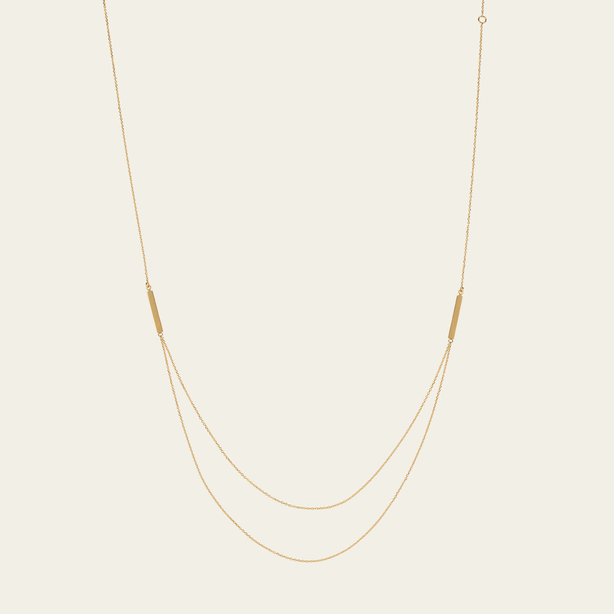 gold bib necklace