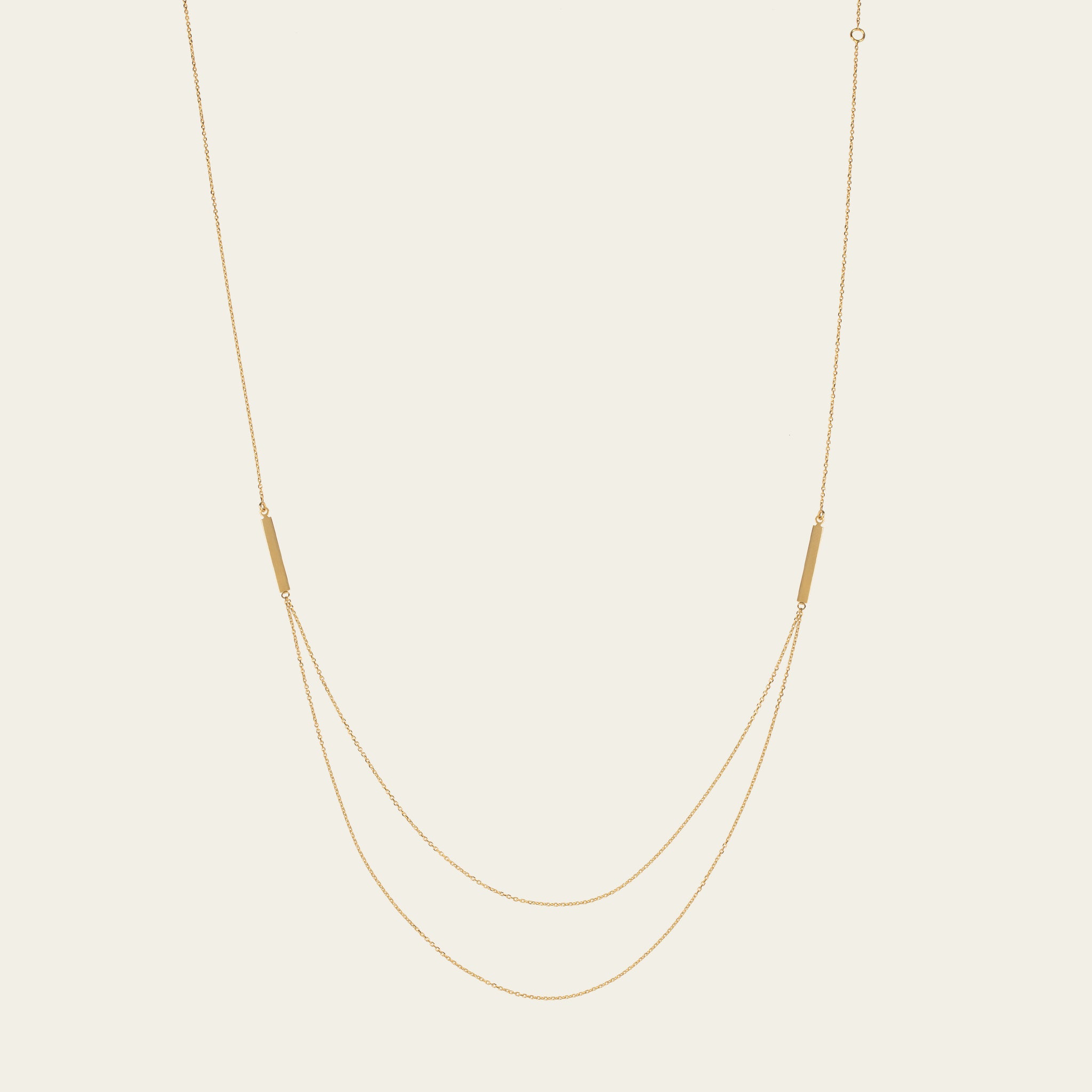 gold bib necklace