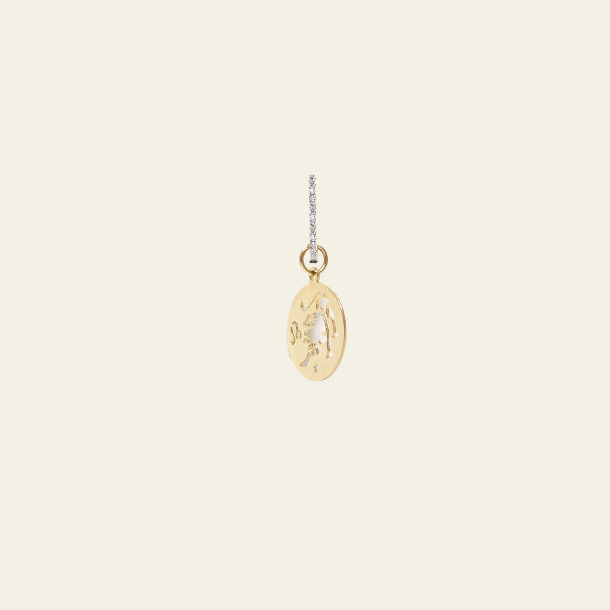 small diamond hoop earrings
