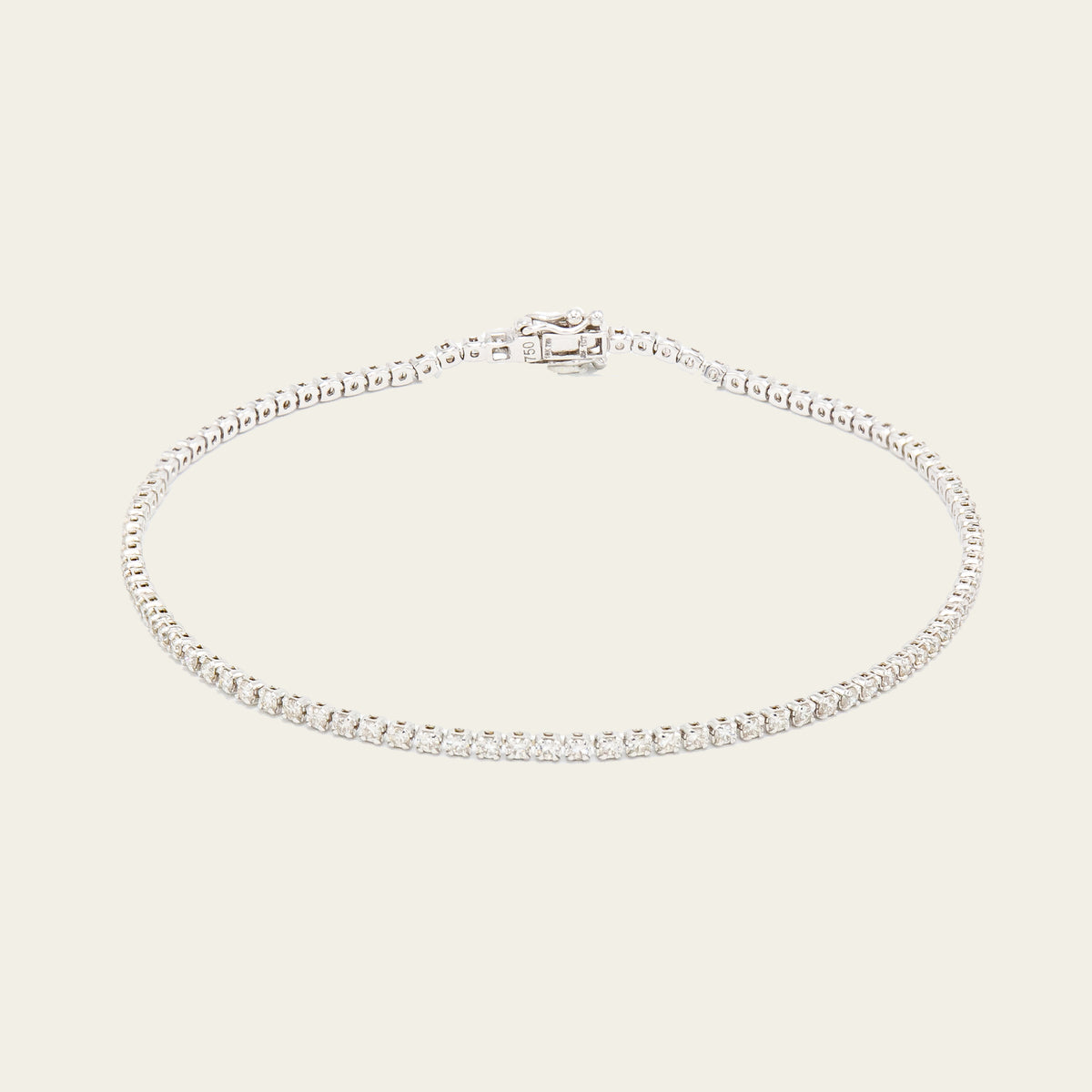 gold diamond tennis bracelet