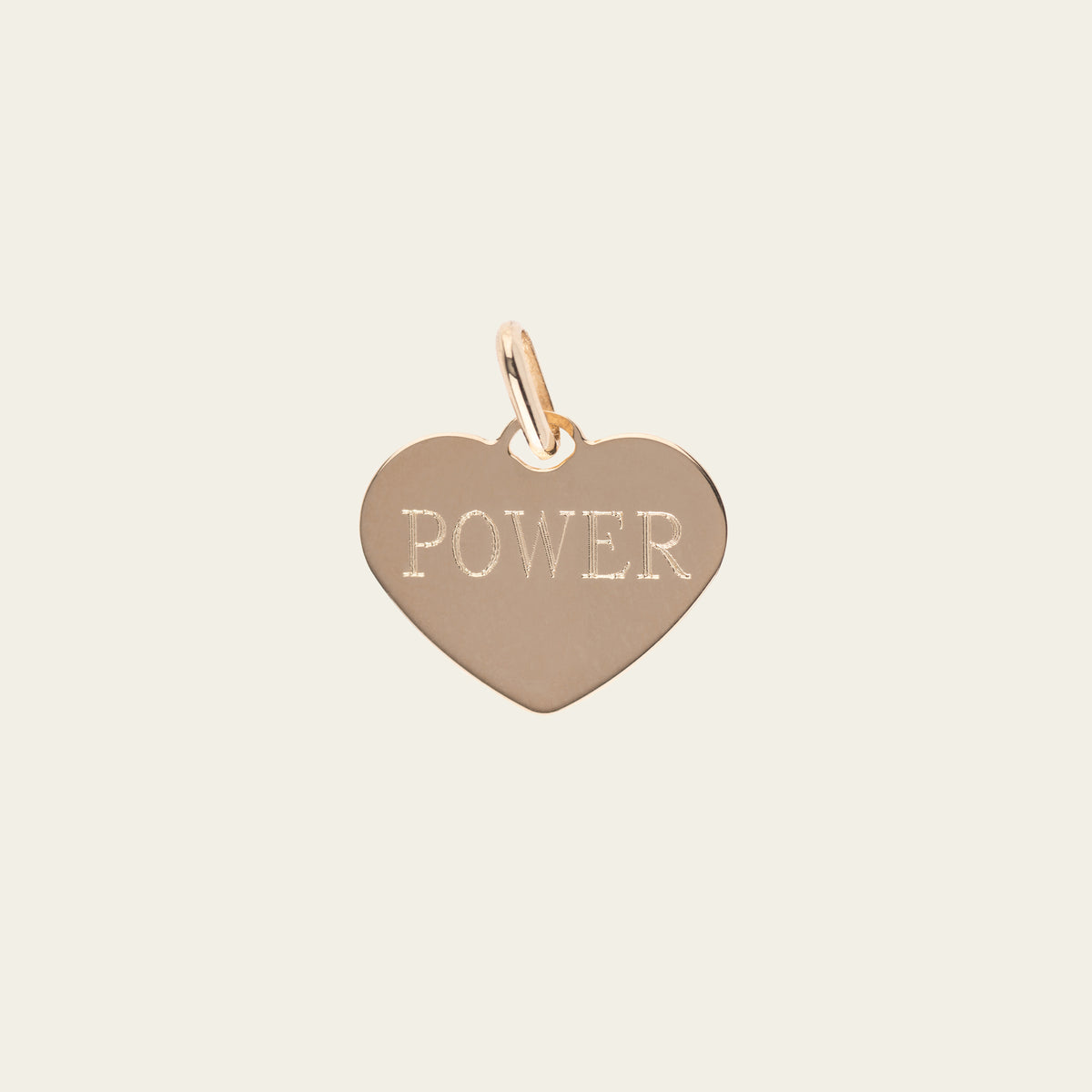gold heart charm