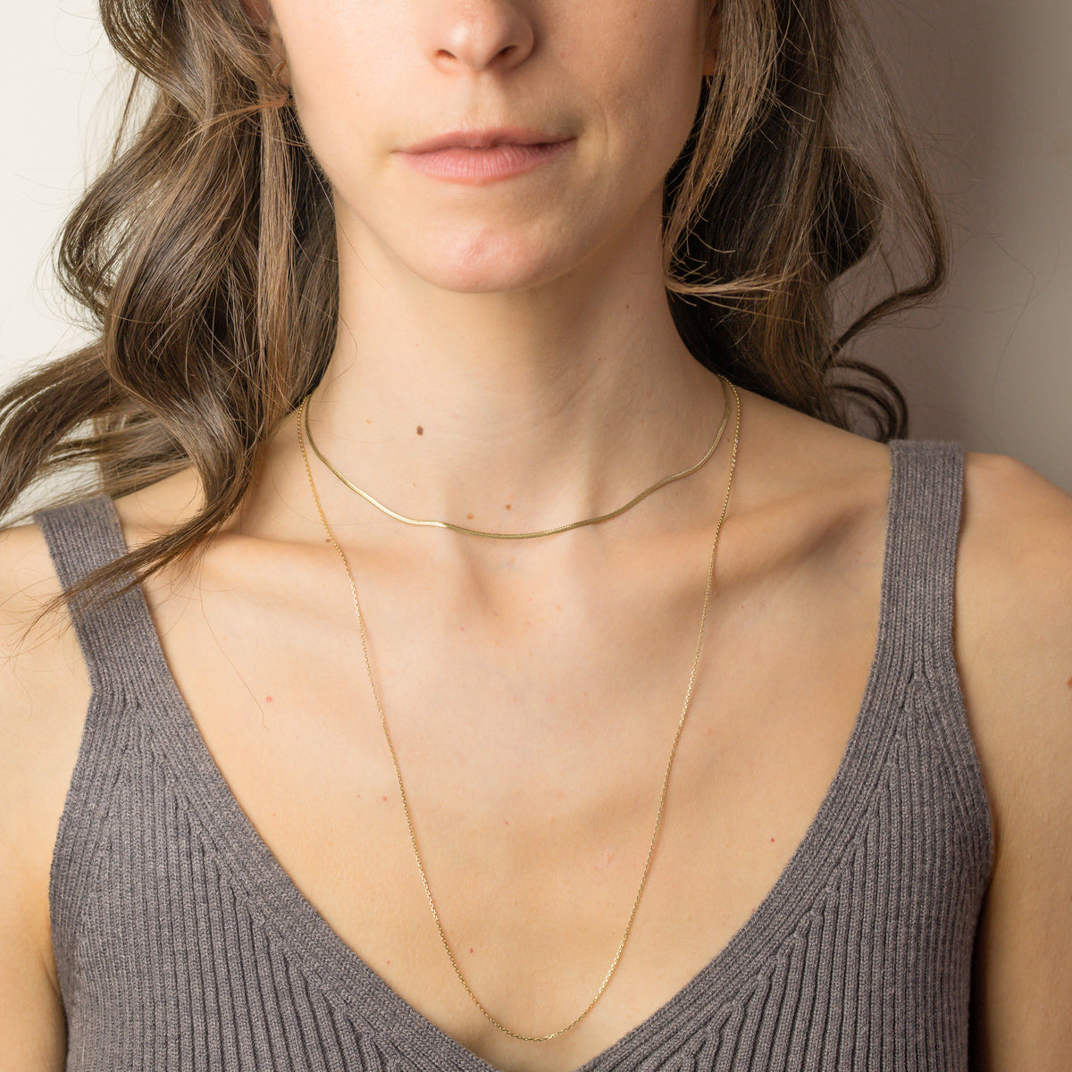 snake chain necklace