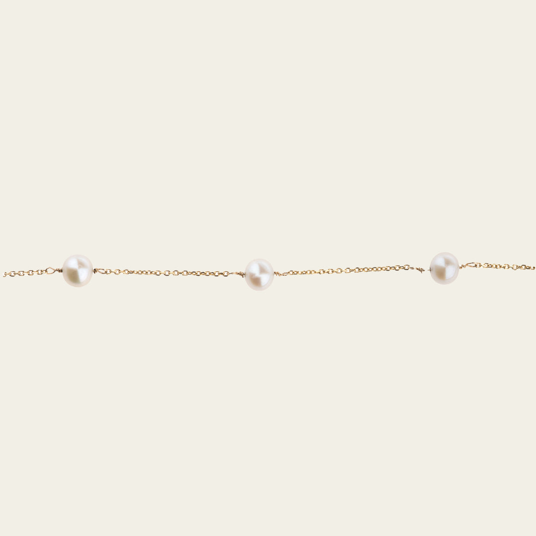 spaced out pearl chain