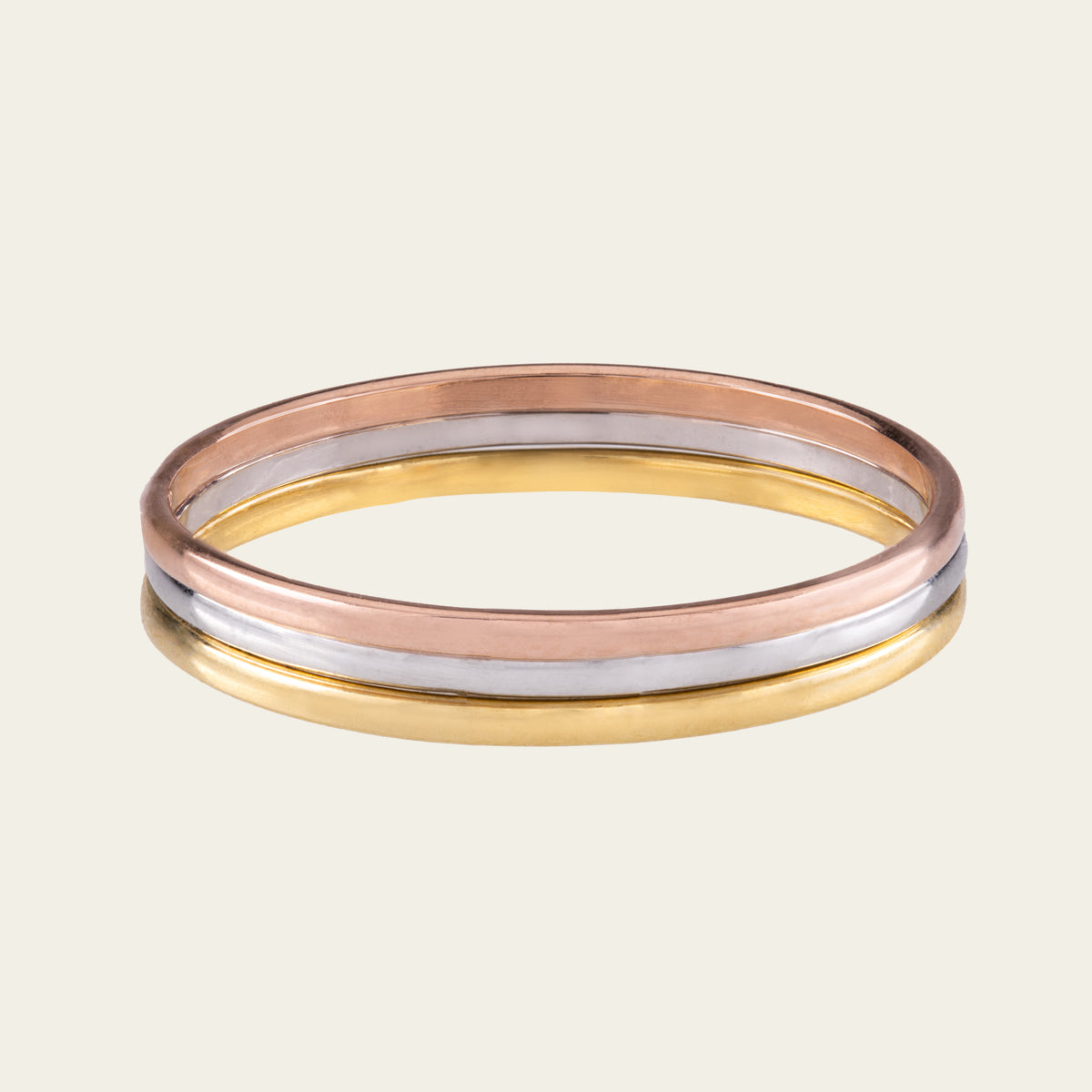 white gold bands