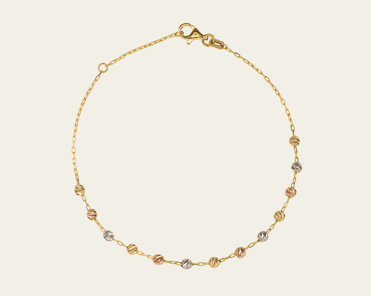 tricolor jewelry set